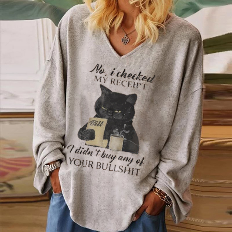 I Didn't Buy Any Of Your Bullshit Printed T-shirt