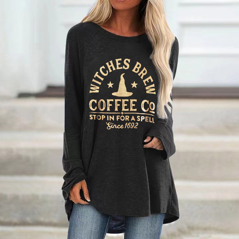 Stop In For A Spell Since 1692 Printed Women's T-s...