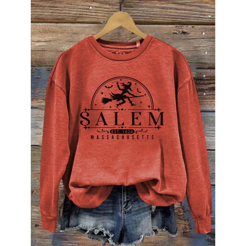 Salem Massachusetts Halloween Casual T-Shirt